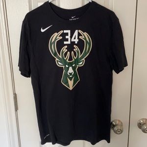 Giannis Antetokounmpo Name & Number T-Shirt